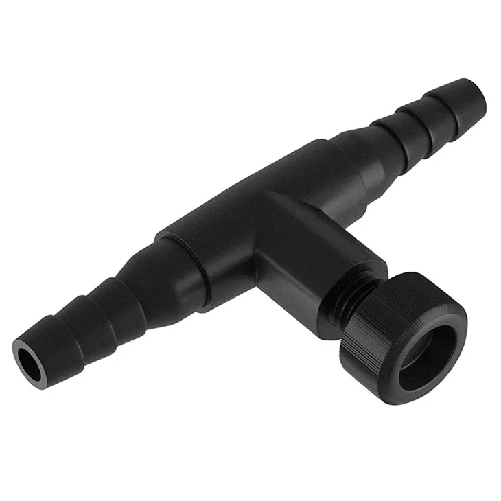 Valves Air Pump Single Way Black Plastic