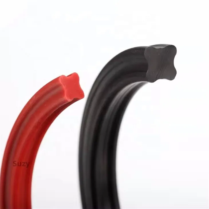 Quad-ring Seals Nitrile/Buna-N/Fkm Rubber X Ring